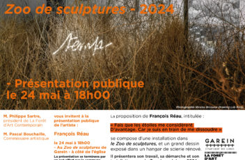 Invitation présentation Zoo 24.05.24
